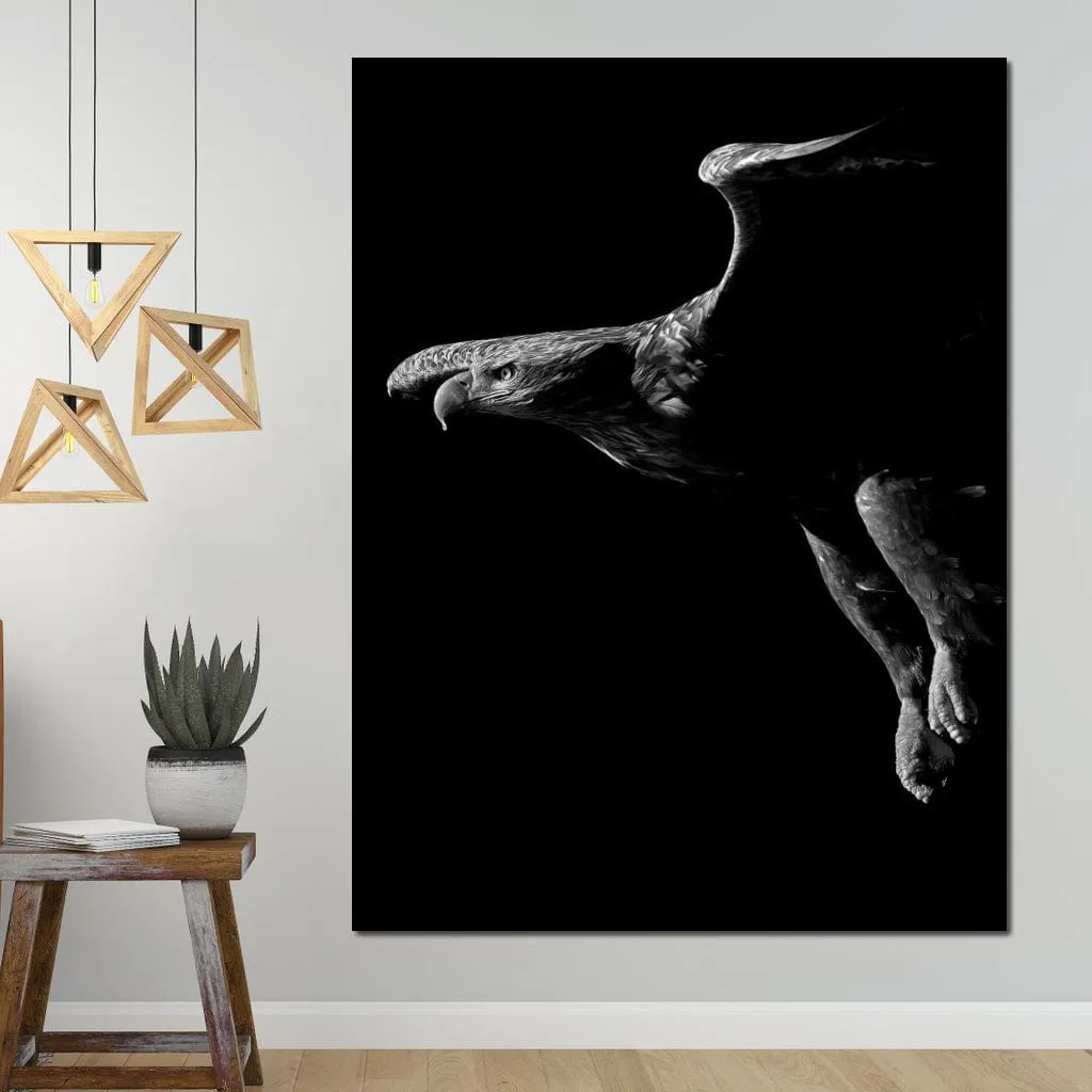Black and White Eagle