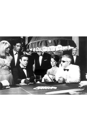 Black and White James Bond Artwork | Andrew Martin Casino