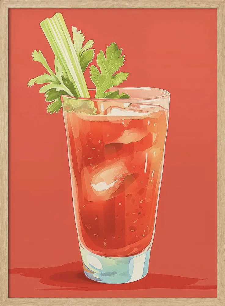 Bloody Mary - Jolly and Dash - Stretched Canvas, Poster or Fine Art Print