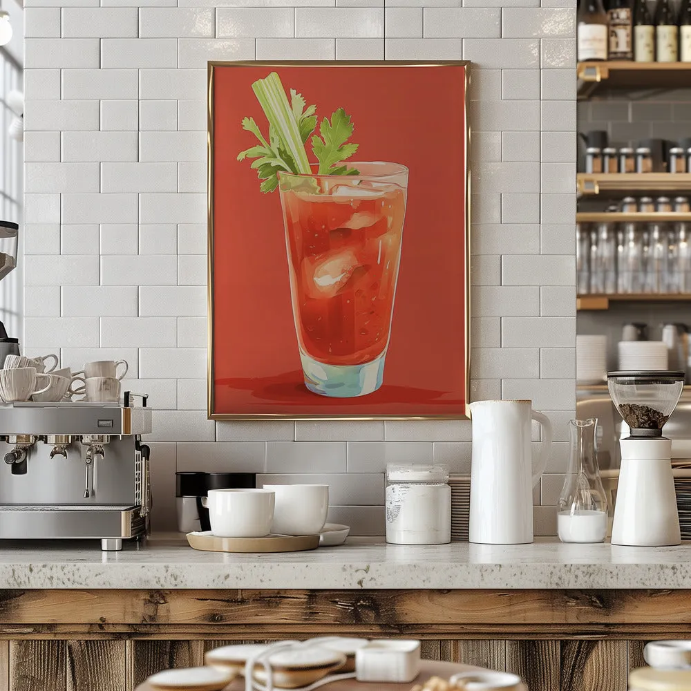 Bloody Mary - Jolly and Dash - Stretched Canvas, Poster or Fine Art Print