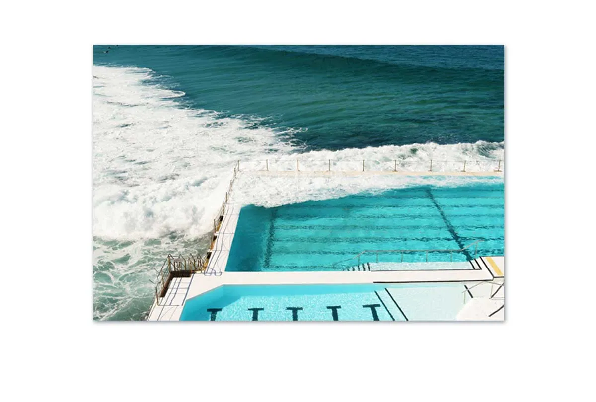Bondi Icebergs Ocean Pool, Sydney | Canvas Wall Art Print