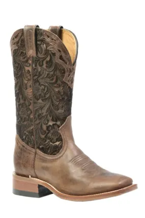 Boulet Women's Selvaggio Wood Barocco Calf Tabacco - #1135