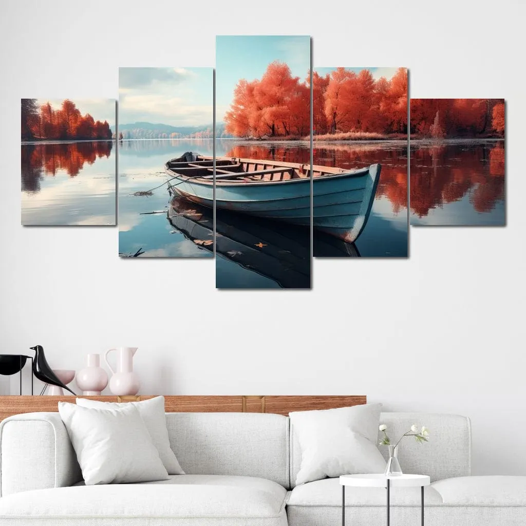 Canoe on the Lake