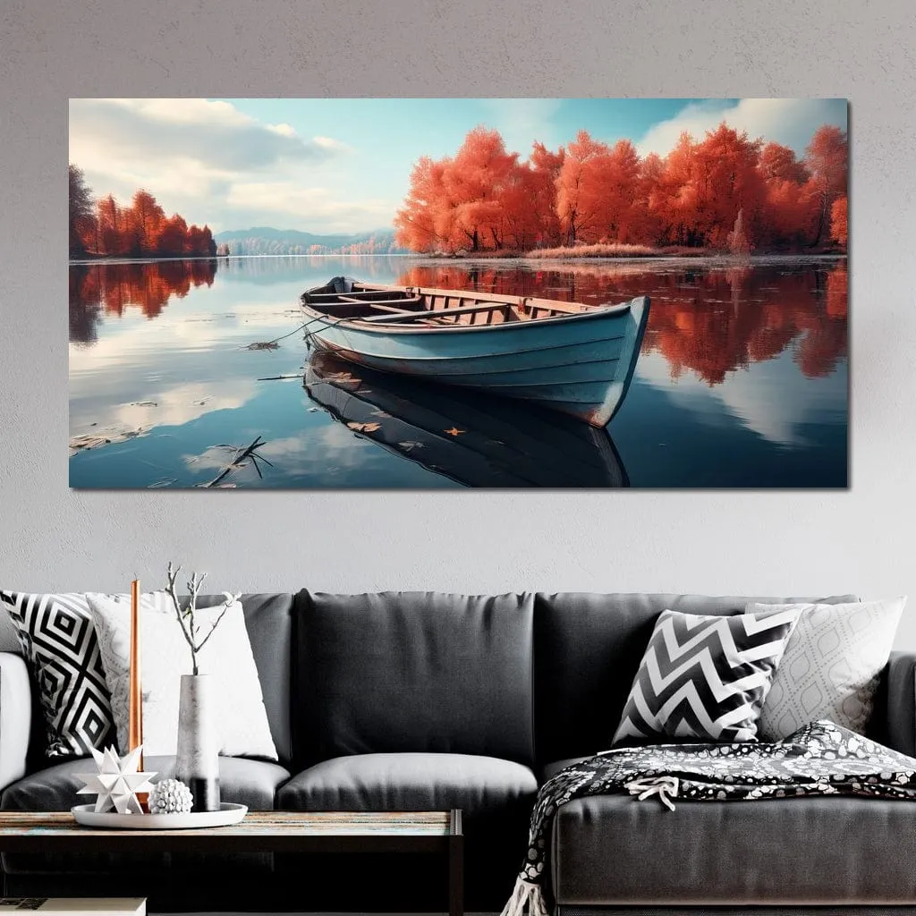 Canoe on the Lake