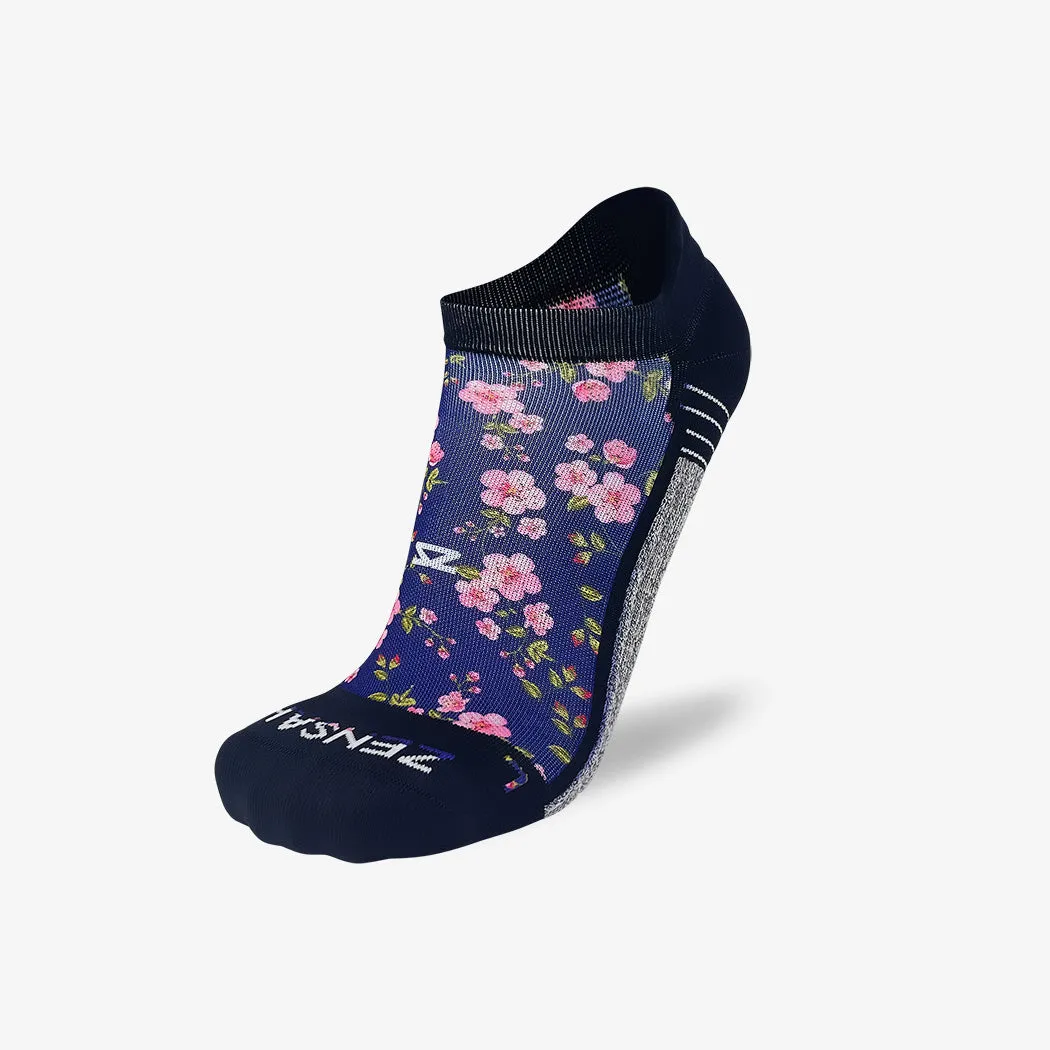 Cherry Blossom Running Socks (No Show)