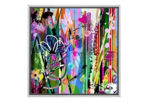 Daisy Abstract | Canvas Wall Art Print