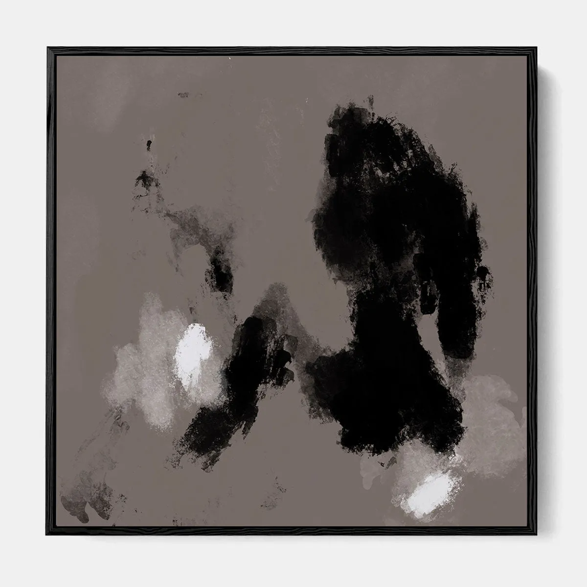 Dark Hues II Framed Canvas