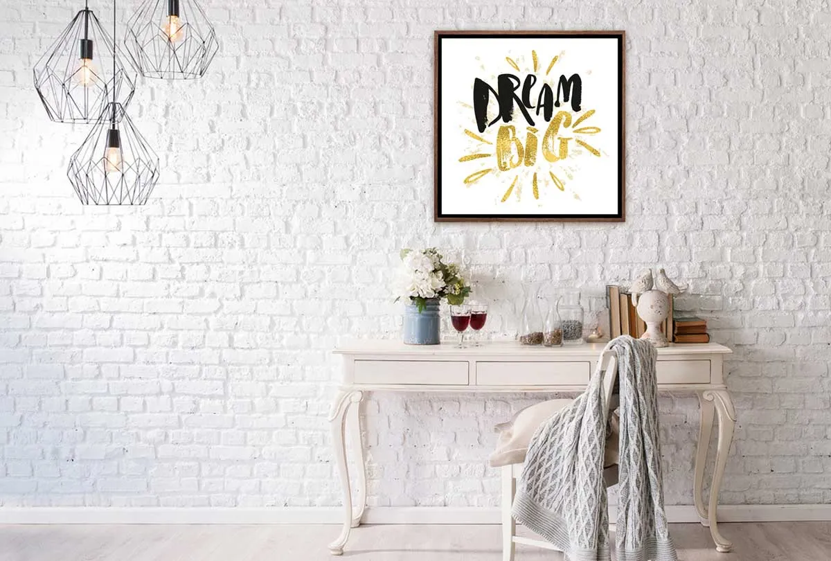 Dream Big | Canvas Wall Art Print