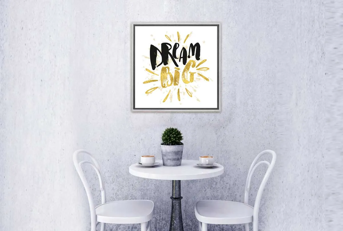 Dream Big | Canvas Wall Art Print