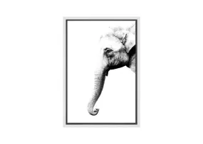Elephant Portrait | Canvas Wall Art Print