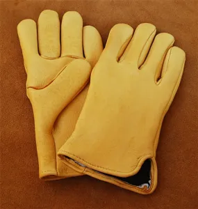 Geier 440 LDI - Premium USA-Made Thinsulate-Lined Elkskin Gloves