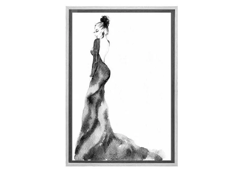 Glamorous Dress 7 | Fashion Canvas Art Print