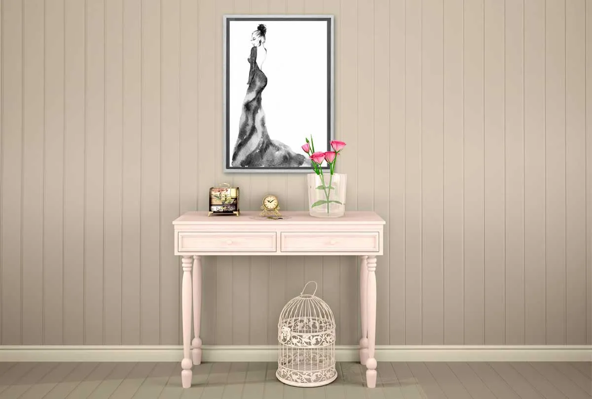 Glamorous Dress 7 | Fashion Canvas Art Print