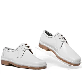 Grasshopper Leather Sierra Softee White