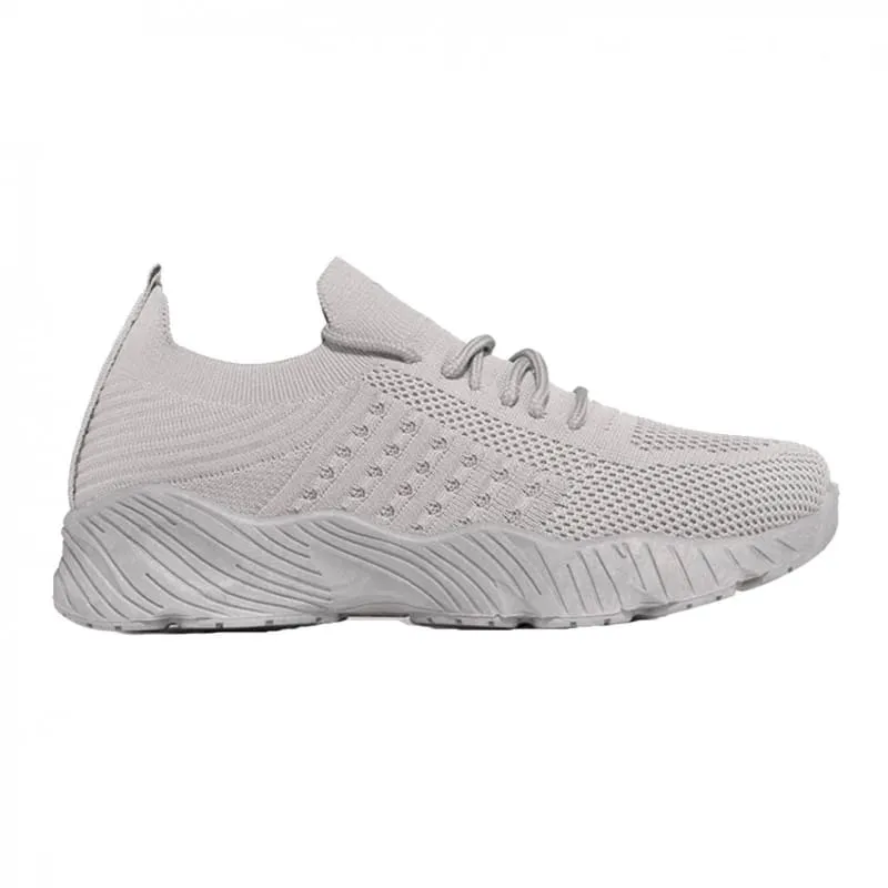 Gray Casual Mesh Breathable Vulcanize Shoes