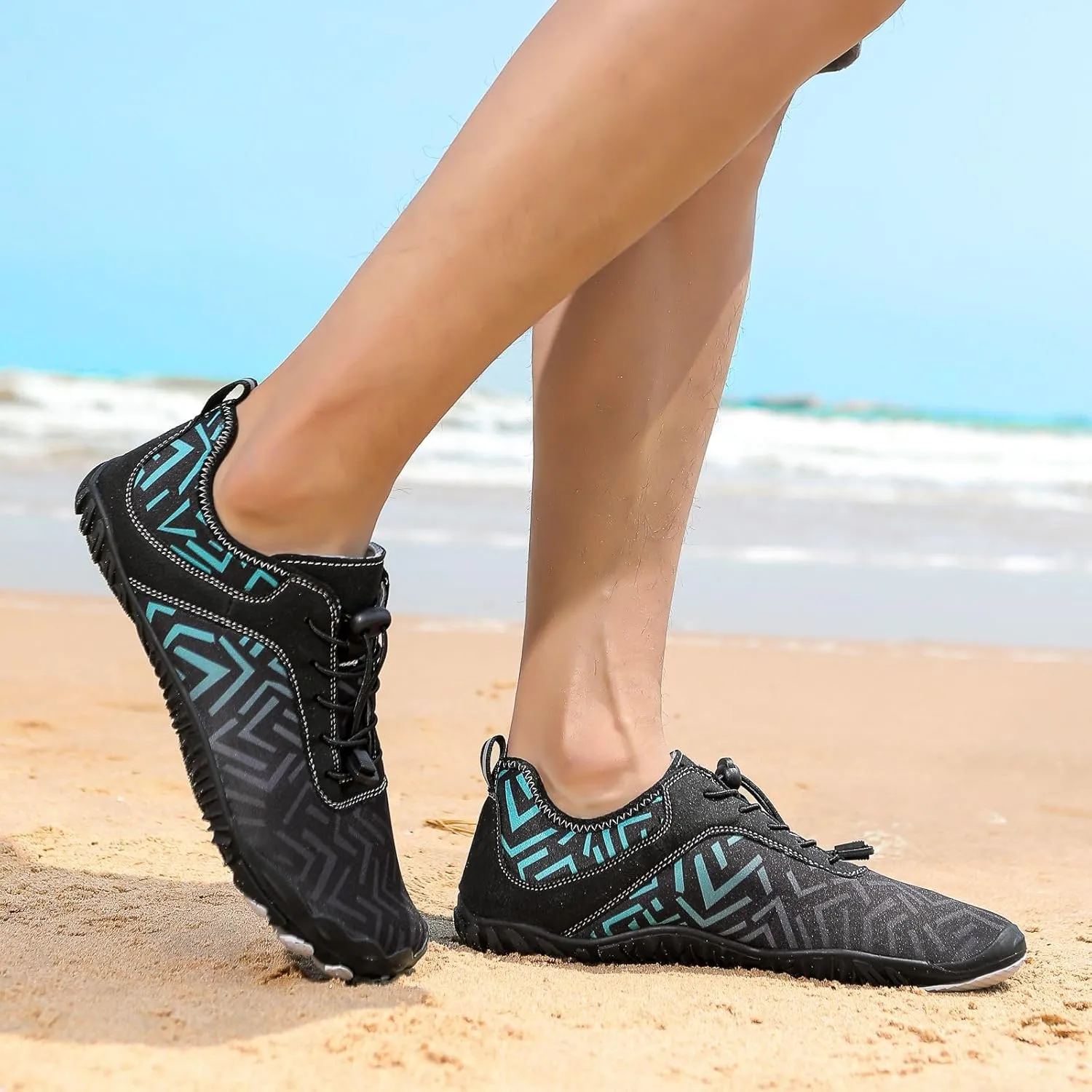 Hiking Footwear Barefoot Womens Shoes Women Men Healthy Non-Slip Unisex Grounded Footwear for Women with Neuropathy Walking Diabetic Shoes Wide Toe Box Sneakers Hike Water Shoe Quick-Dry Waterproof
