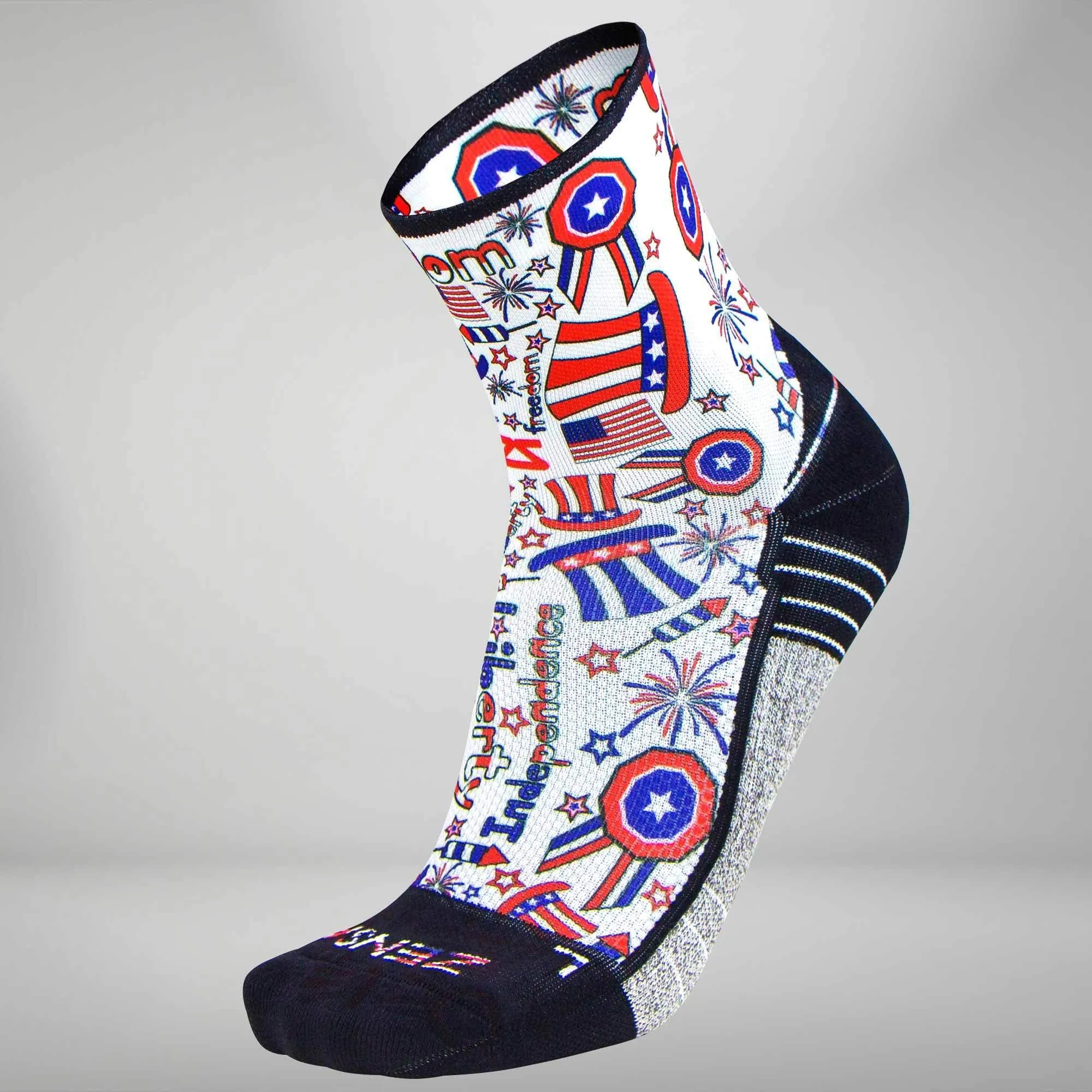 Independence Doodle Socks (Mini Crew)