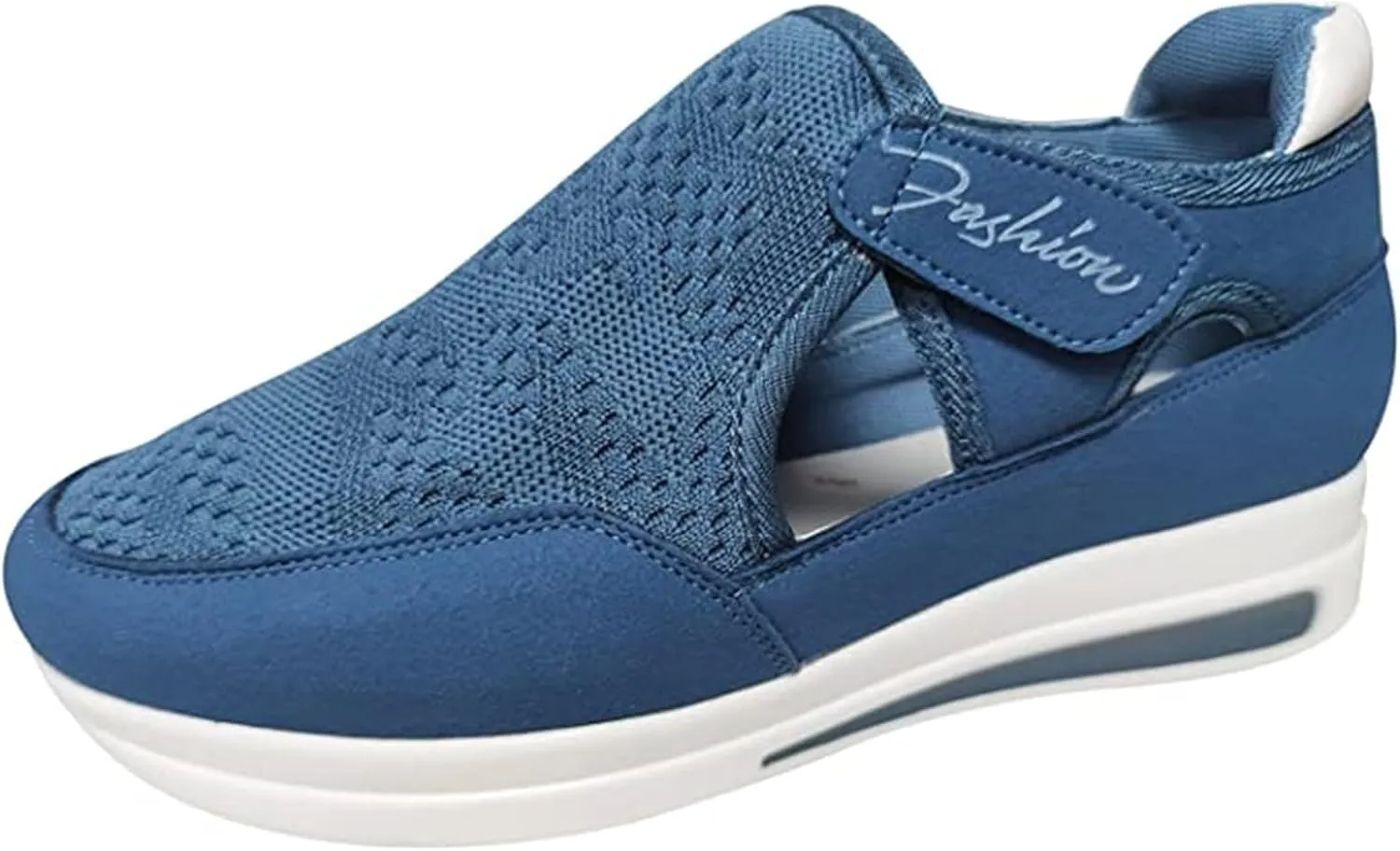 Ladmiple Sneakers For Women Slip On Wide Width Walking Shoes Platform Loafers Casual Dressy Summer Lace Up Flats Shoes
