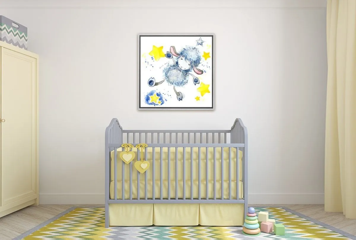 Lamb Baby Dream | Canvas Art Print