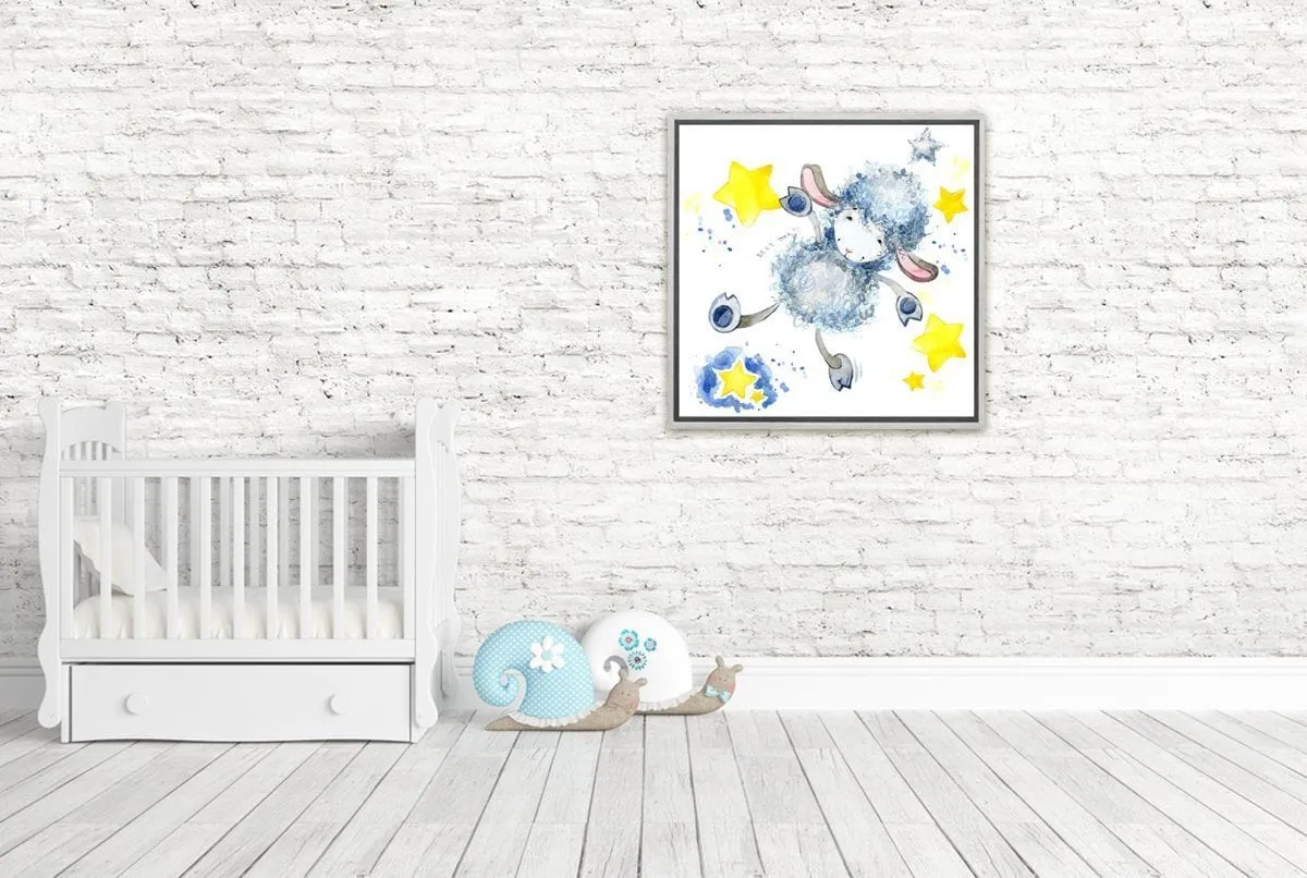 Lamb Baby Dream | Canvas Art Print