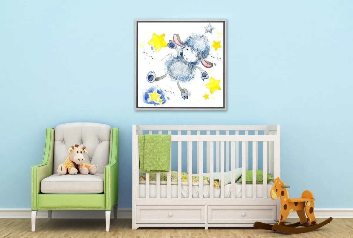 Lamb Baby Dream | Canvas Art Print