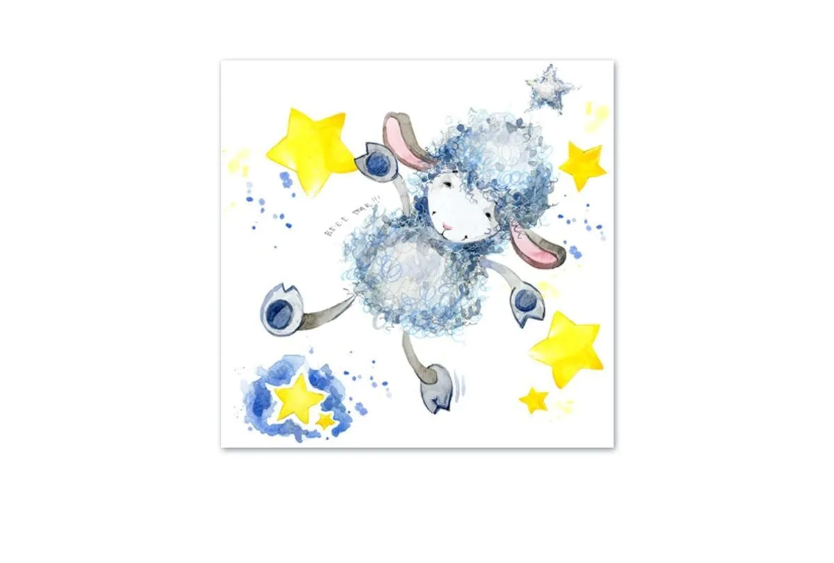 Lamb Baby Dream | Canvas Art Print