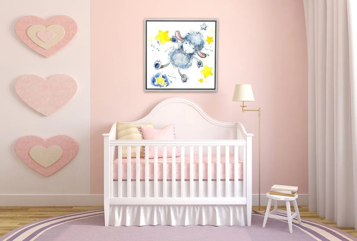 Lamb Baby Dream | Canvas Art Print
