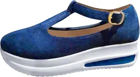 Lausiuoe Sneakers For Women Wide Width Leather Women's Fashion Canvas Shoes Round Toe Lightweight Non-Slip Flat Shoes Classic Casual Fall Soft Comfort Breathable Low Top Walking Sneakers Loafers