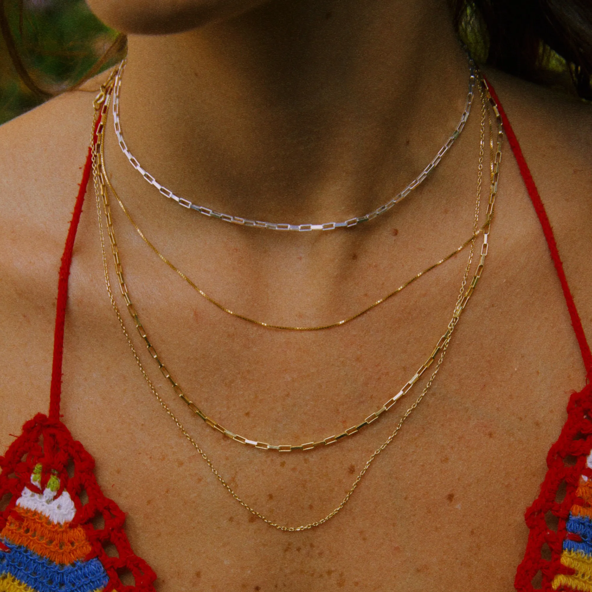 Link Chain Necklace in Gold