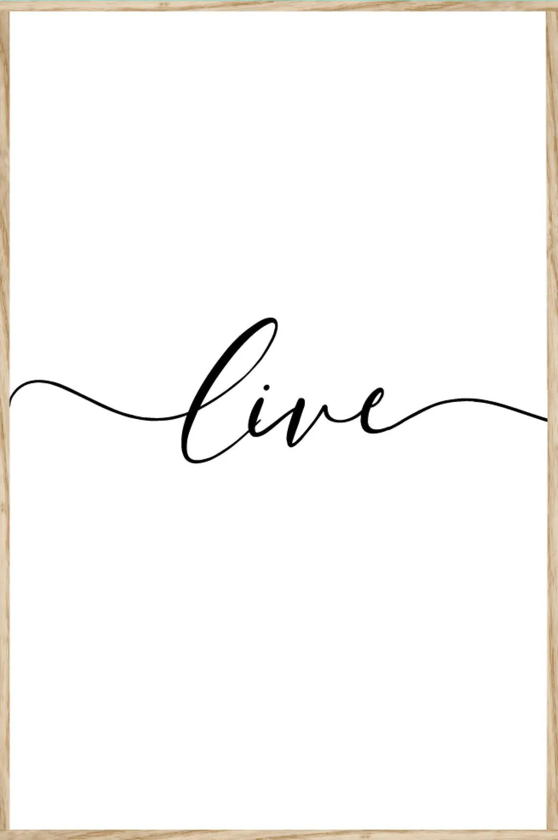 Live Love Travel Minimalist Art Canvas