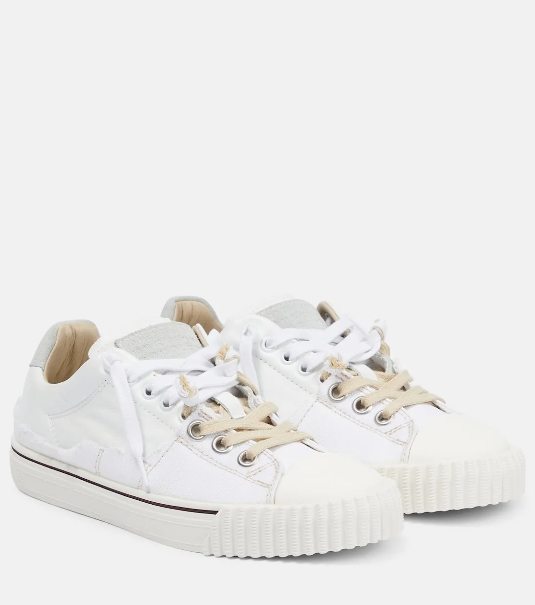 Maison Margiela leather sneakers, white