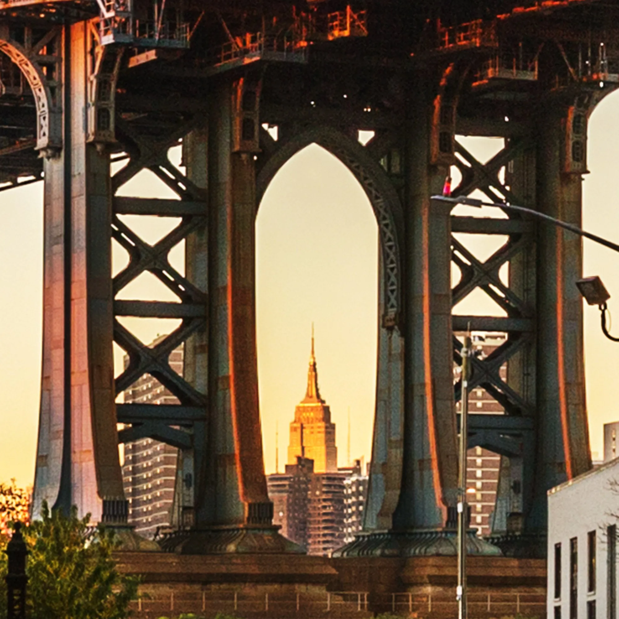 Manhattan Bridge, Dumbo Brooklyn Canvas Wall Art