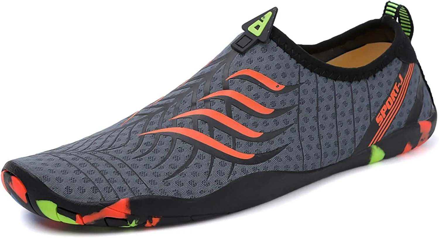 Mens Water Shoes Wide Feet Barefoot Aqua Socks Quick Dry Water Hiking Shoes for Pool Hiking Training Outdoor Water Sports