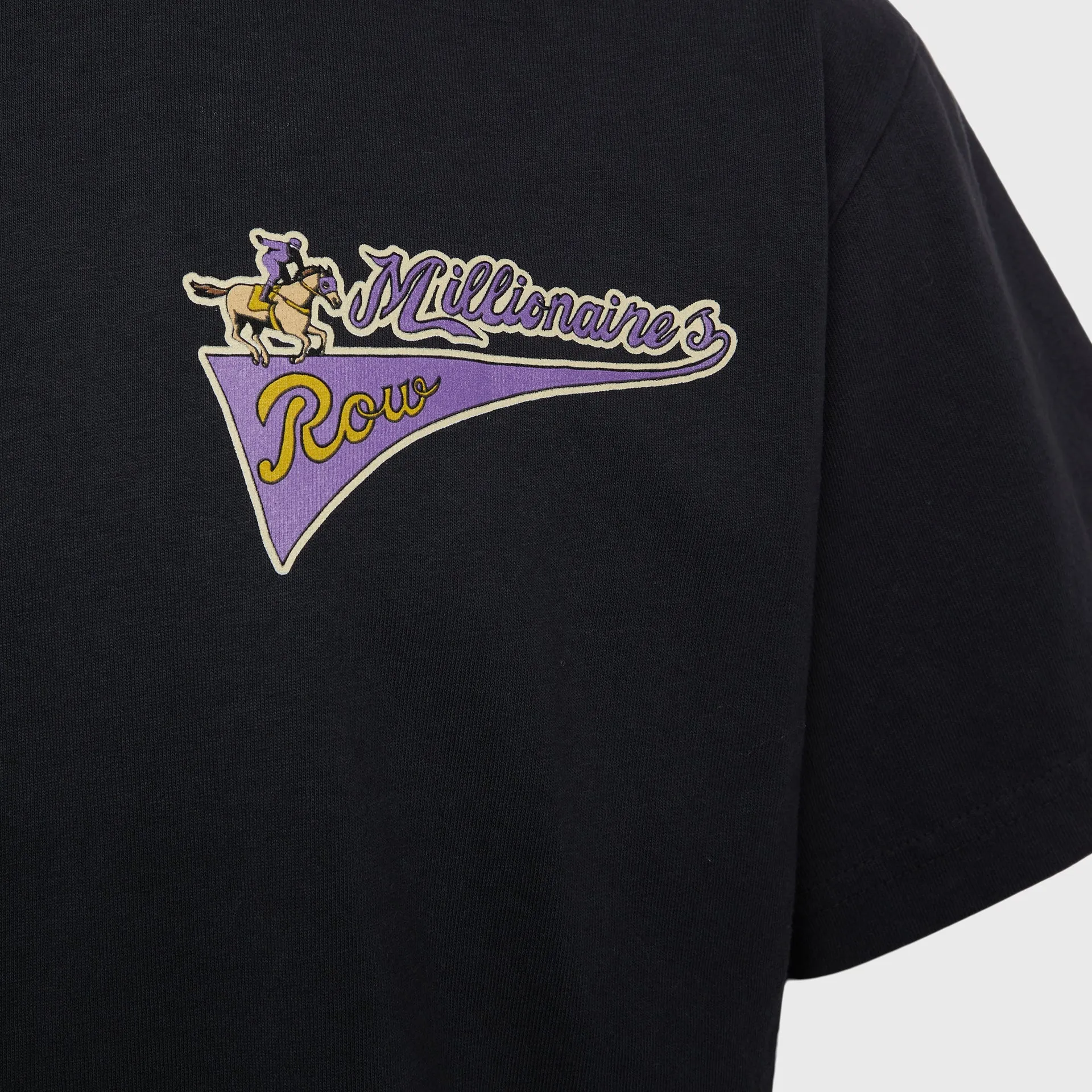 Millionaires Row Tee Black