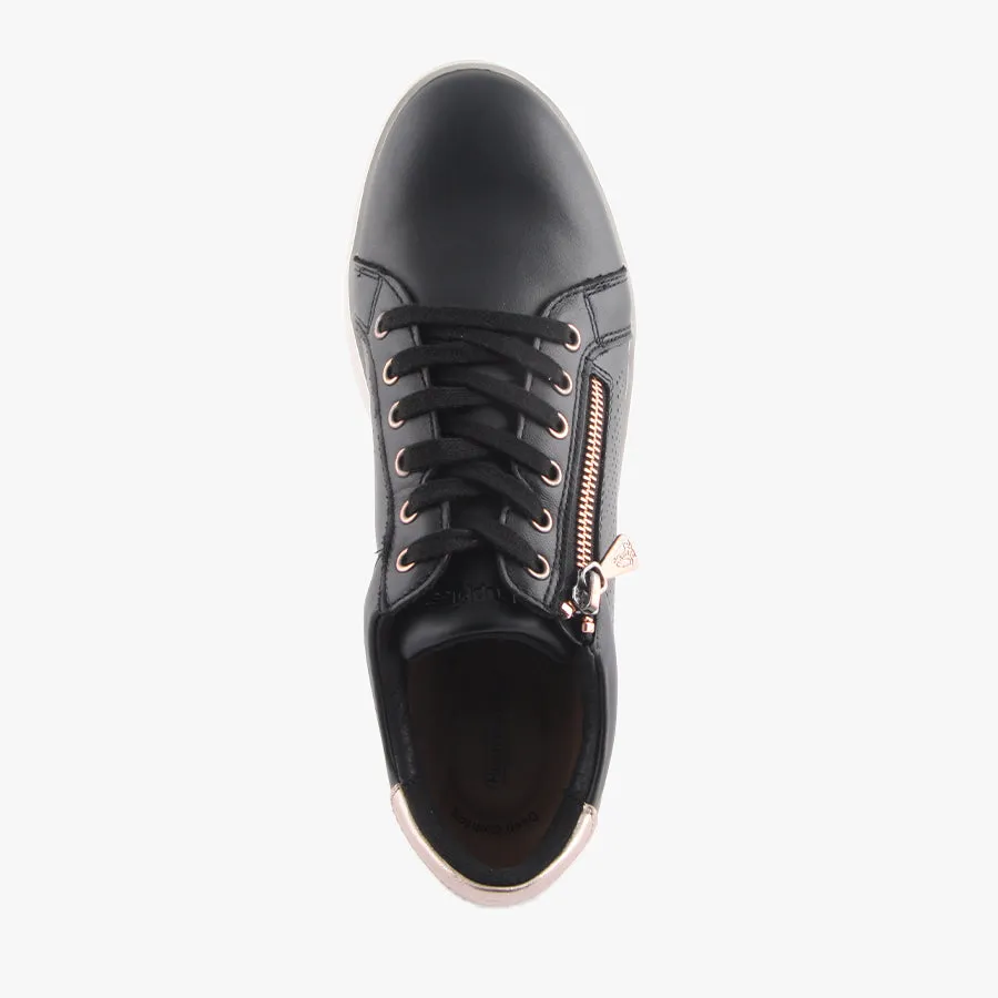 MIMOSA PERF BLACK/COPPER