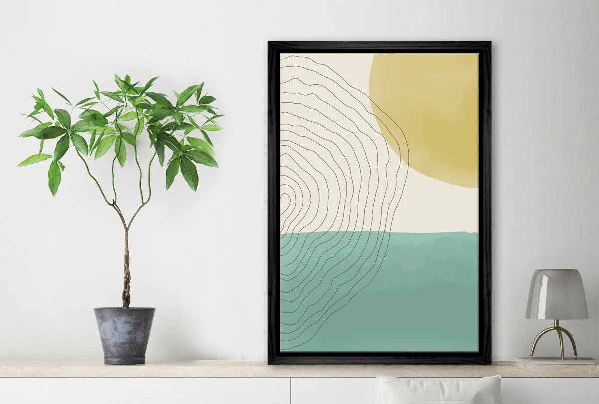 Minimalist Abstract 10B | Abstract Wall Art Print