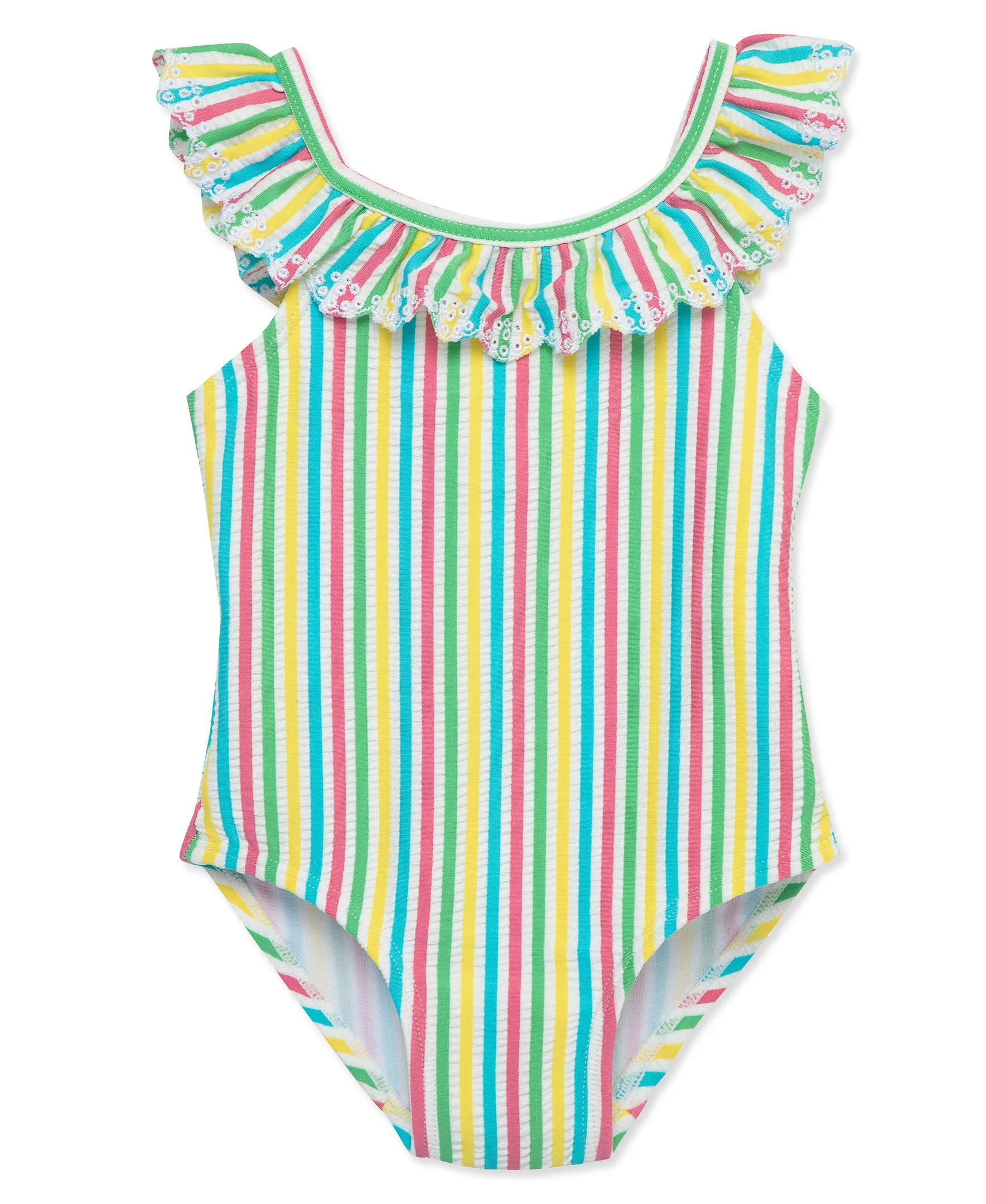Multi Stripe Infant Swimsuit (6M-24M)