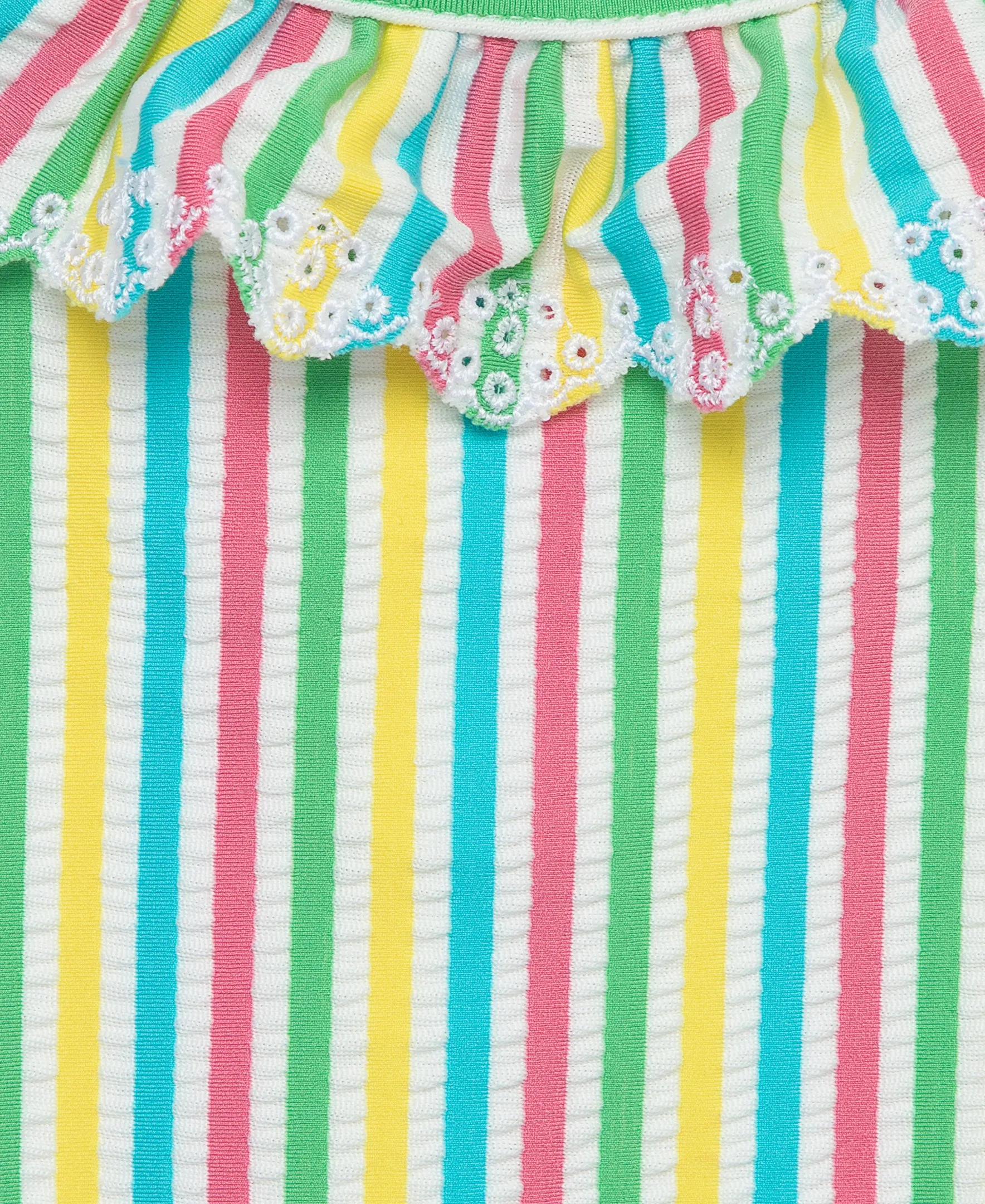 Multi Stripe Infant Swimsuit (6M-24M)