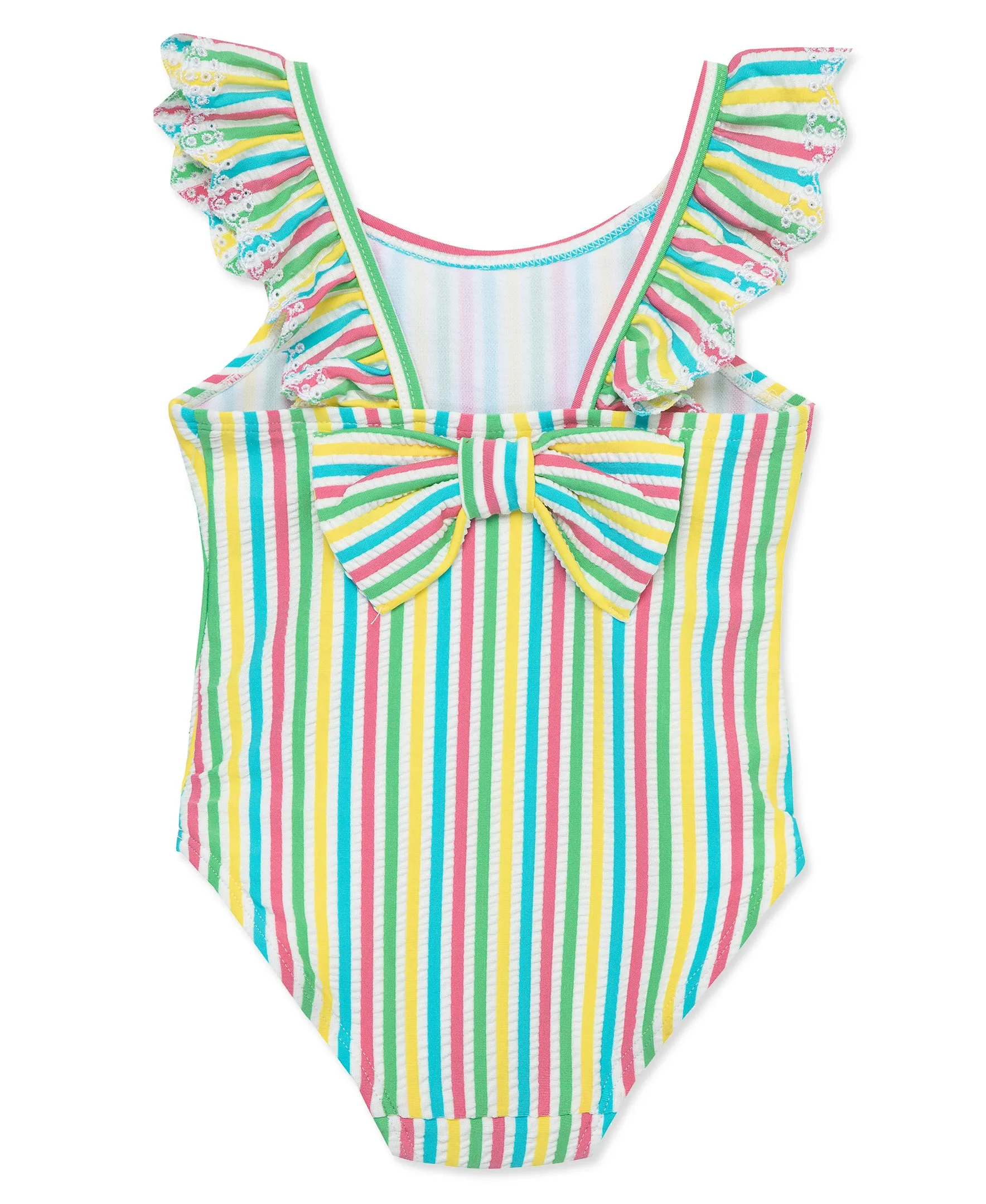 Multi Stripe Infant Swimsuit (6M-24M)