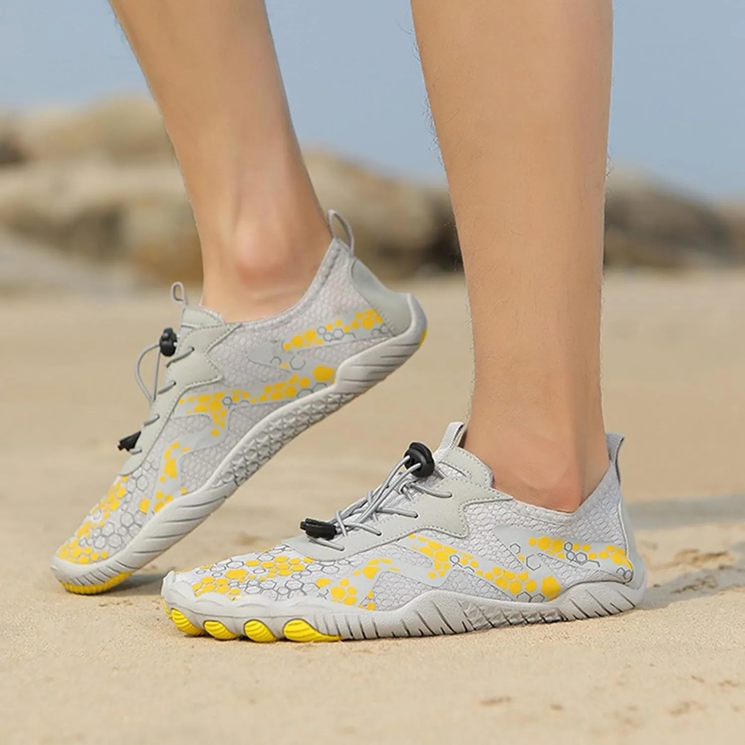 Non Slip Water Shoes for Women Men Beach Sports Barefoot Shoes Lightweight Quick-Dry Wading Shoe Swim Shoe