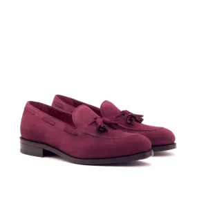 OG Loafer Tassel - Kid Suede Wine