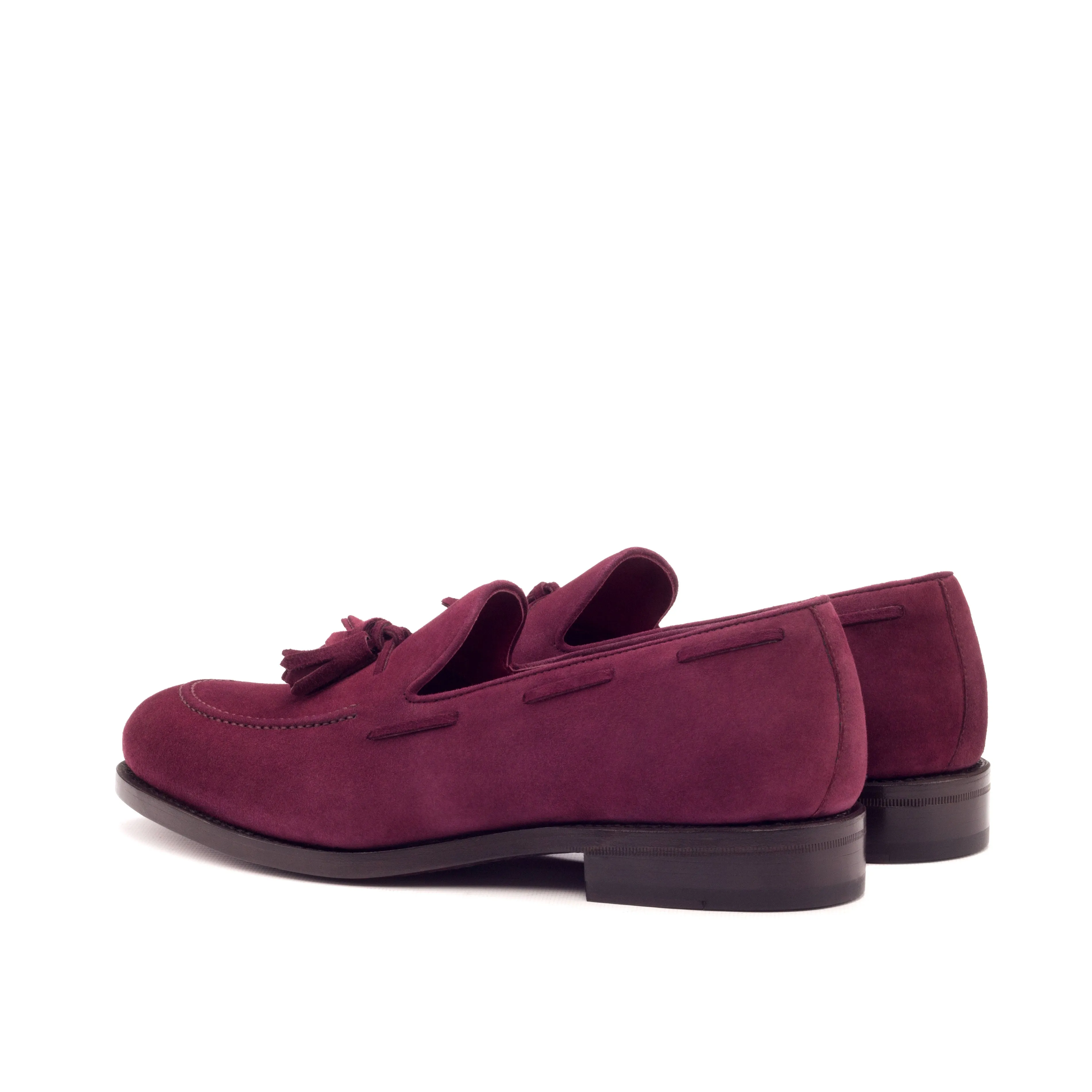 OG Loafer Tassel - Kid Suede Wine