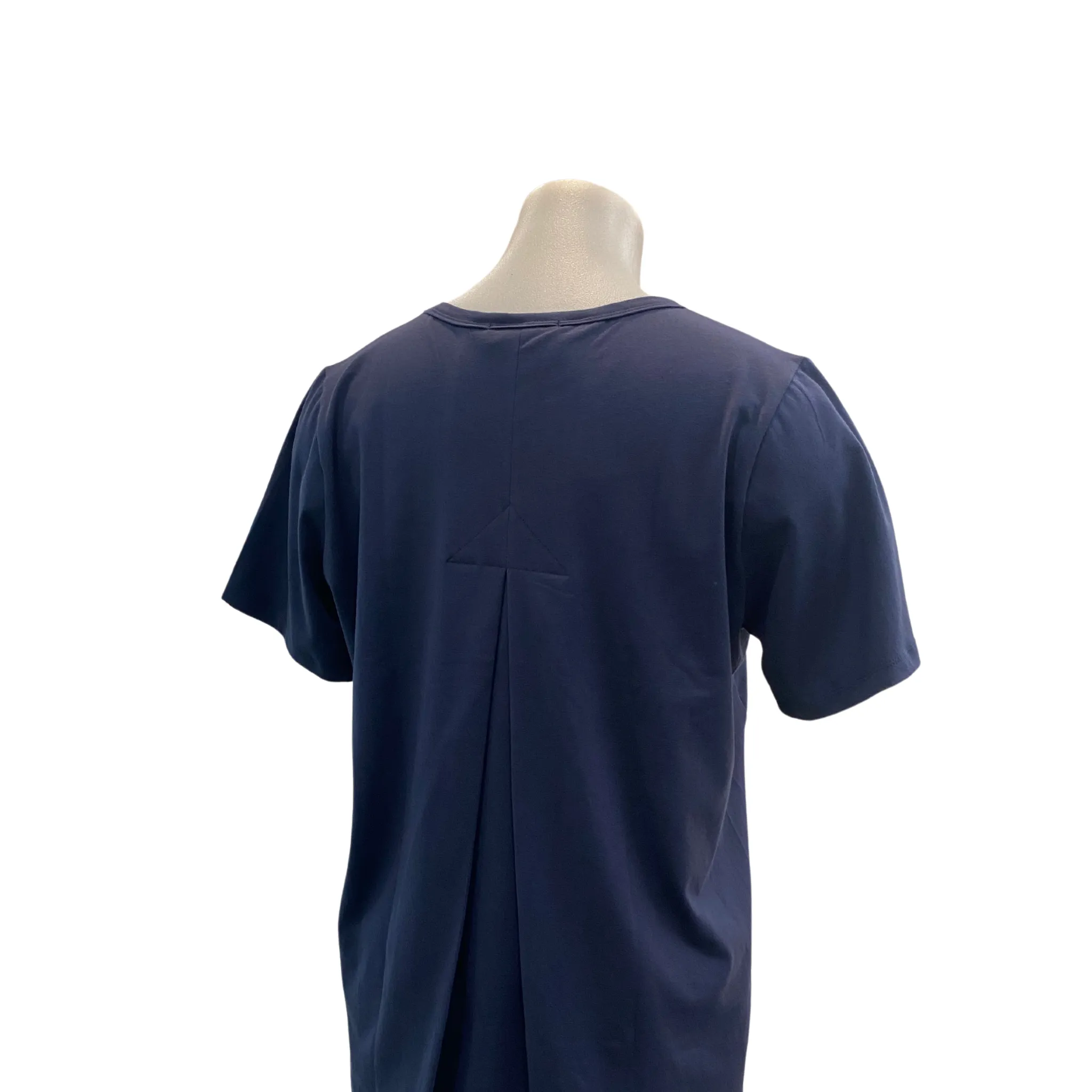 PLEAT BACK TEE