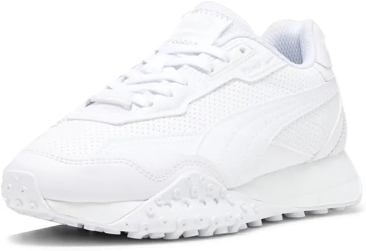PUMA Blacktop Rider Leather (Big Kid)