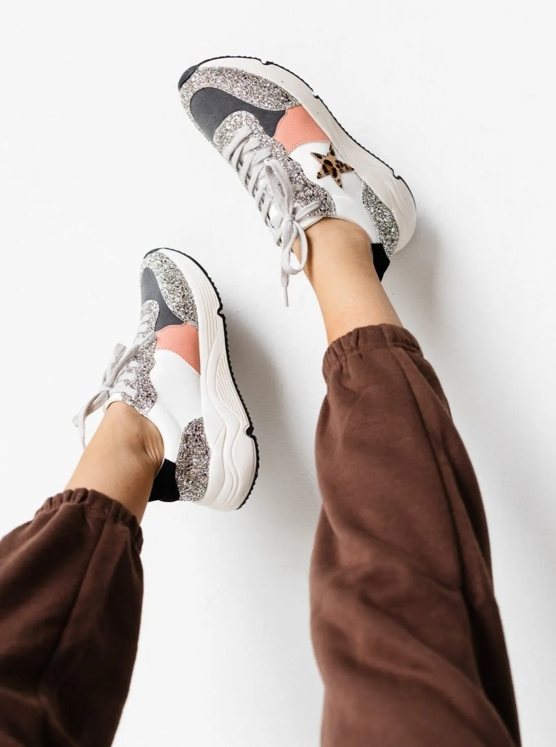 Roxy Glitter Runner Sneaker