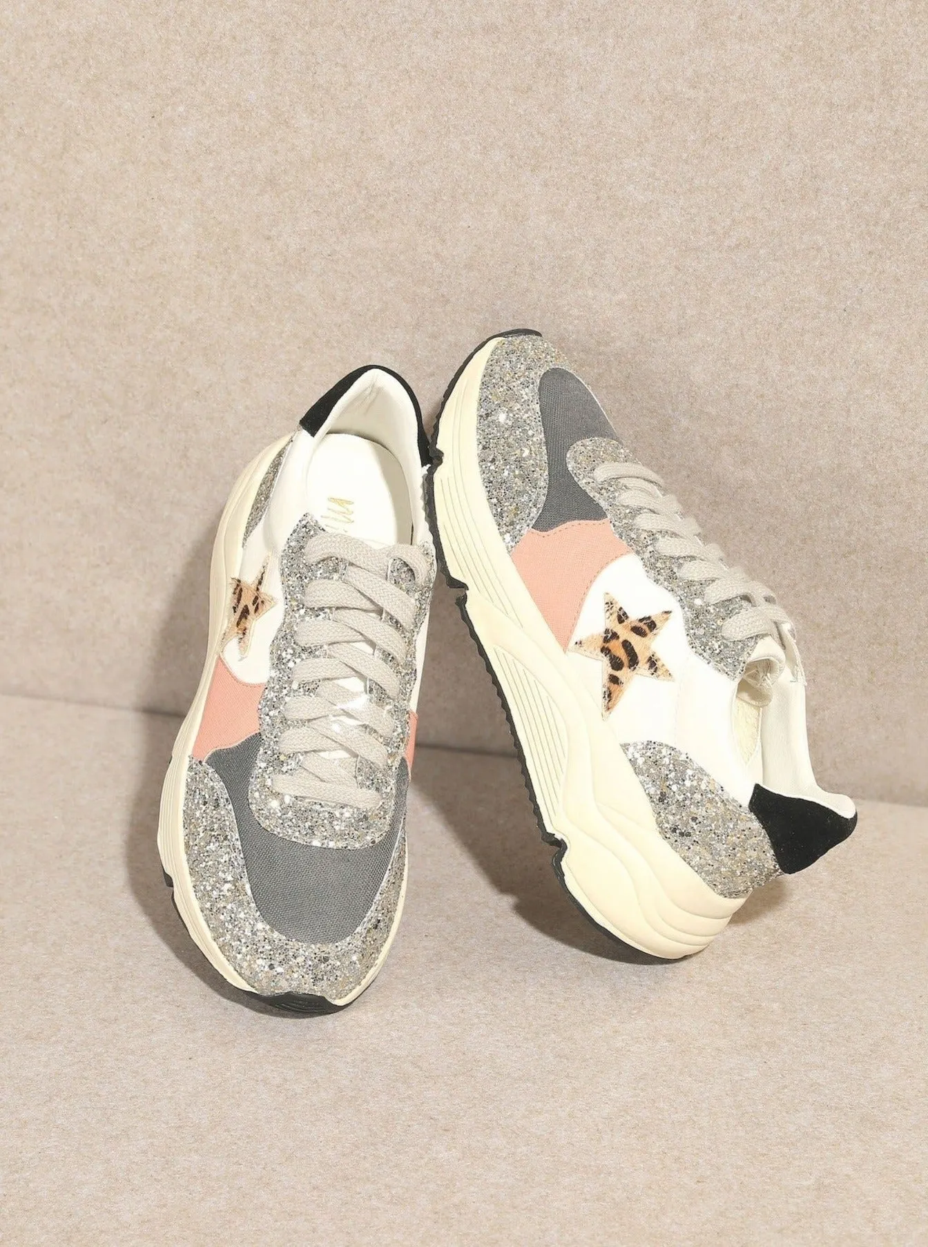 Roxy Glitter Runner Sneaker