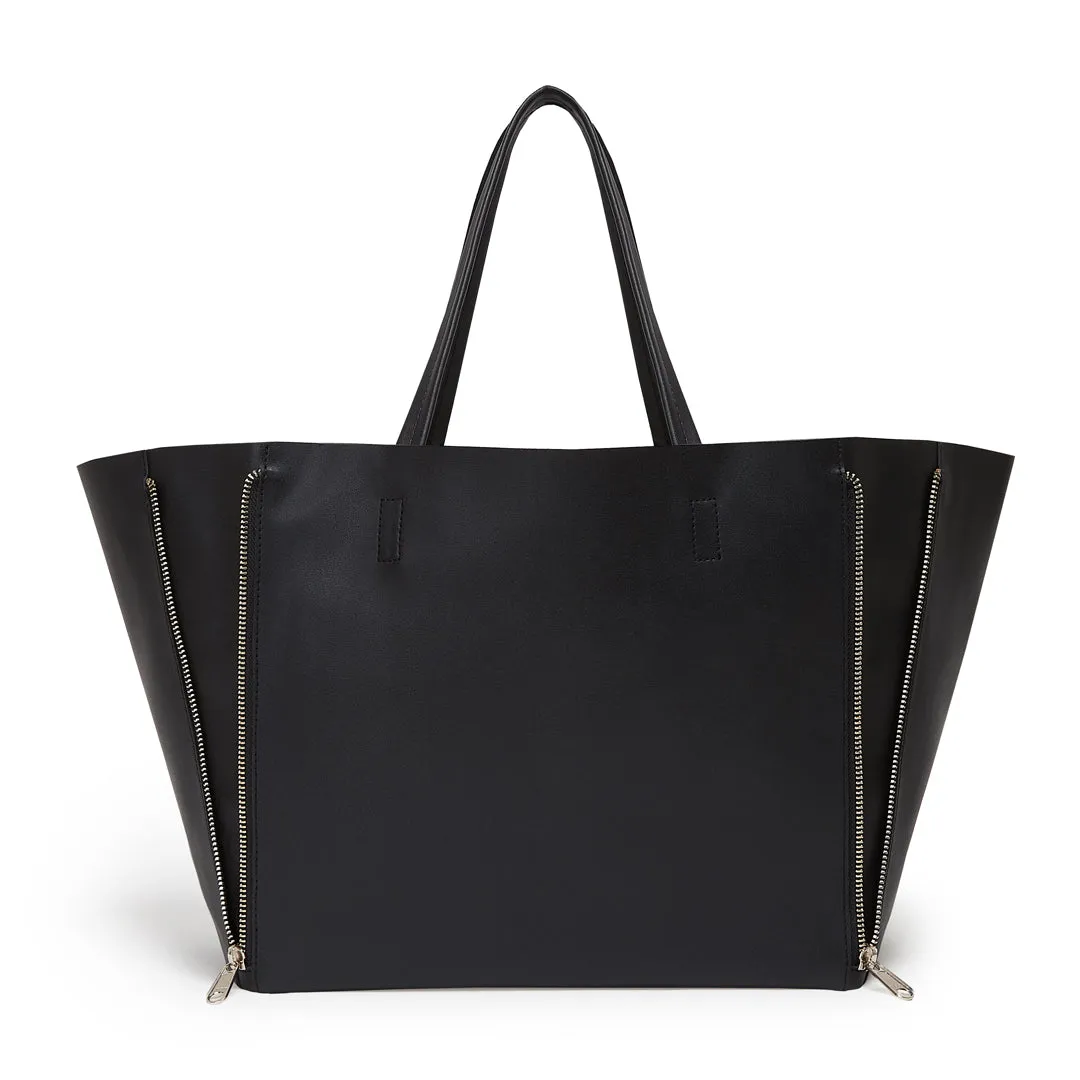 SEOUL SMOOTH VEGAN LEATHER BLACK