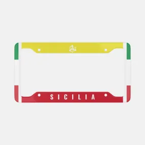 Sicily - License Plate Frame
