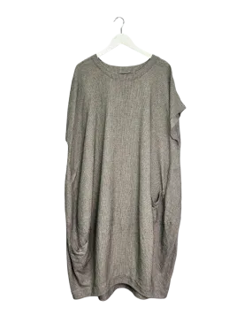Size M - Moyuru Grey Oversized Dress