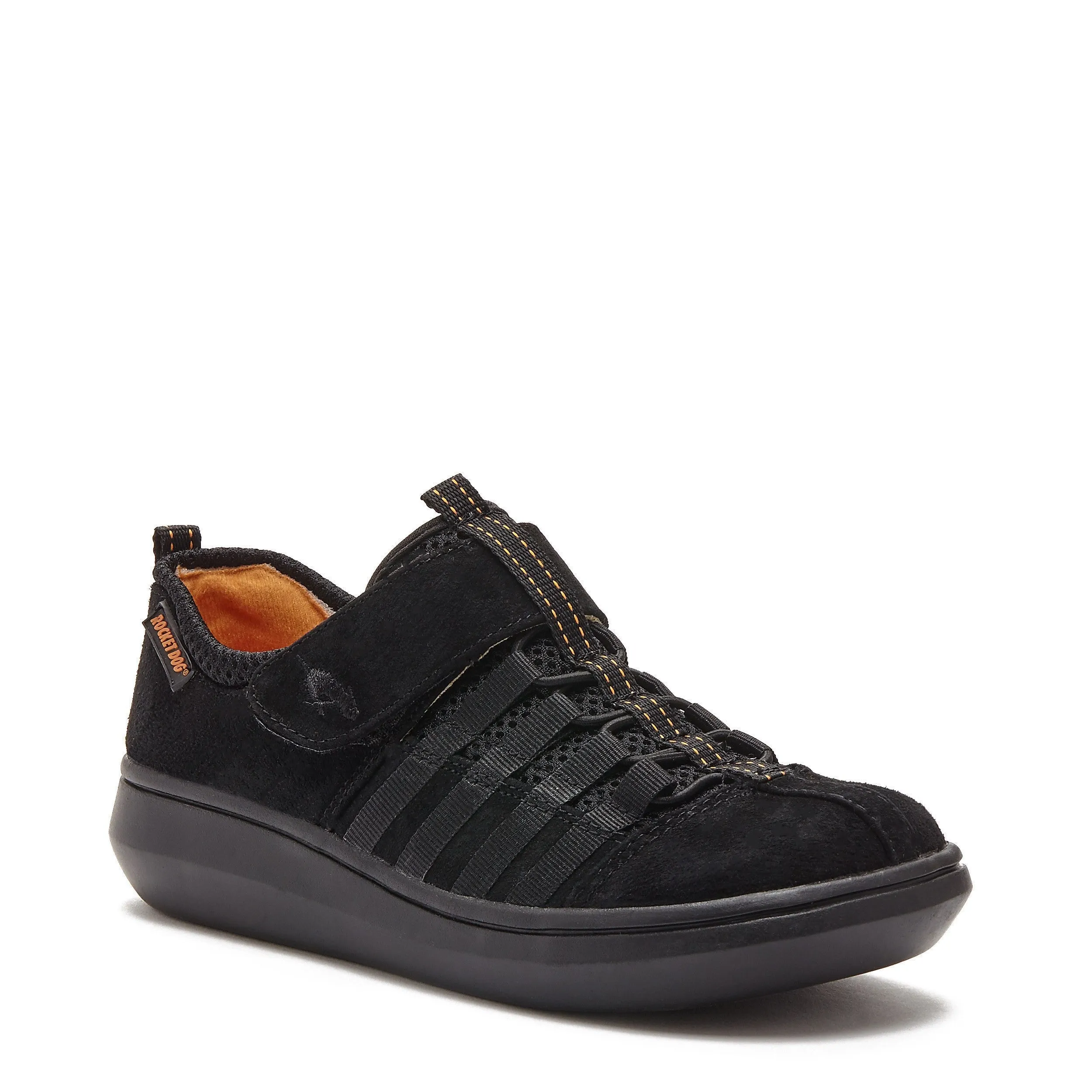 Stoker Premium Black Nubuck Sneaker